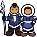 Sokka & Katara icon